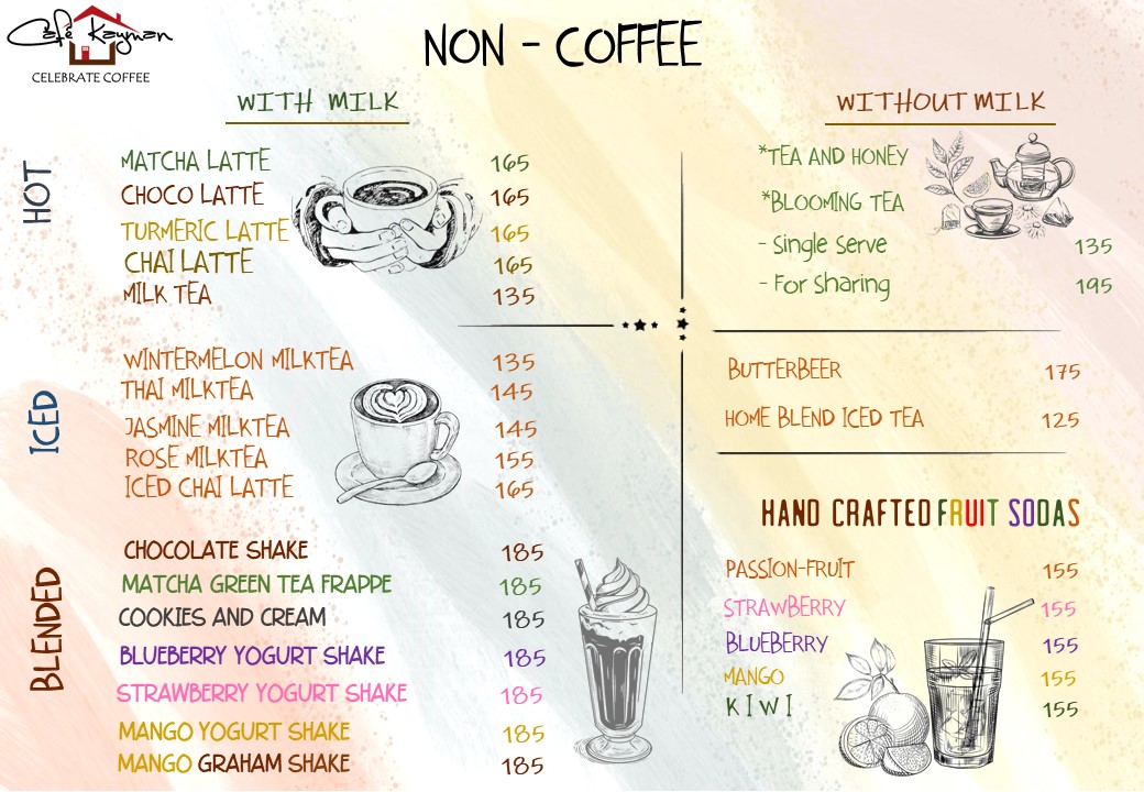 Cafe Kayman Photo Menu 3