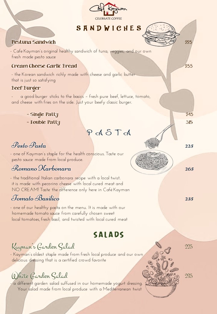Cafe Kayman Photo Menu 4