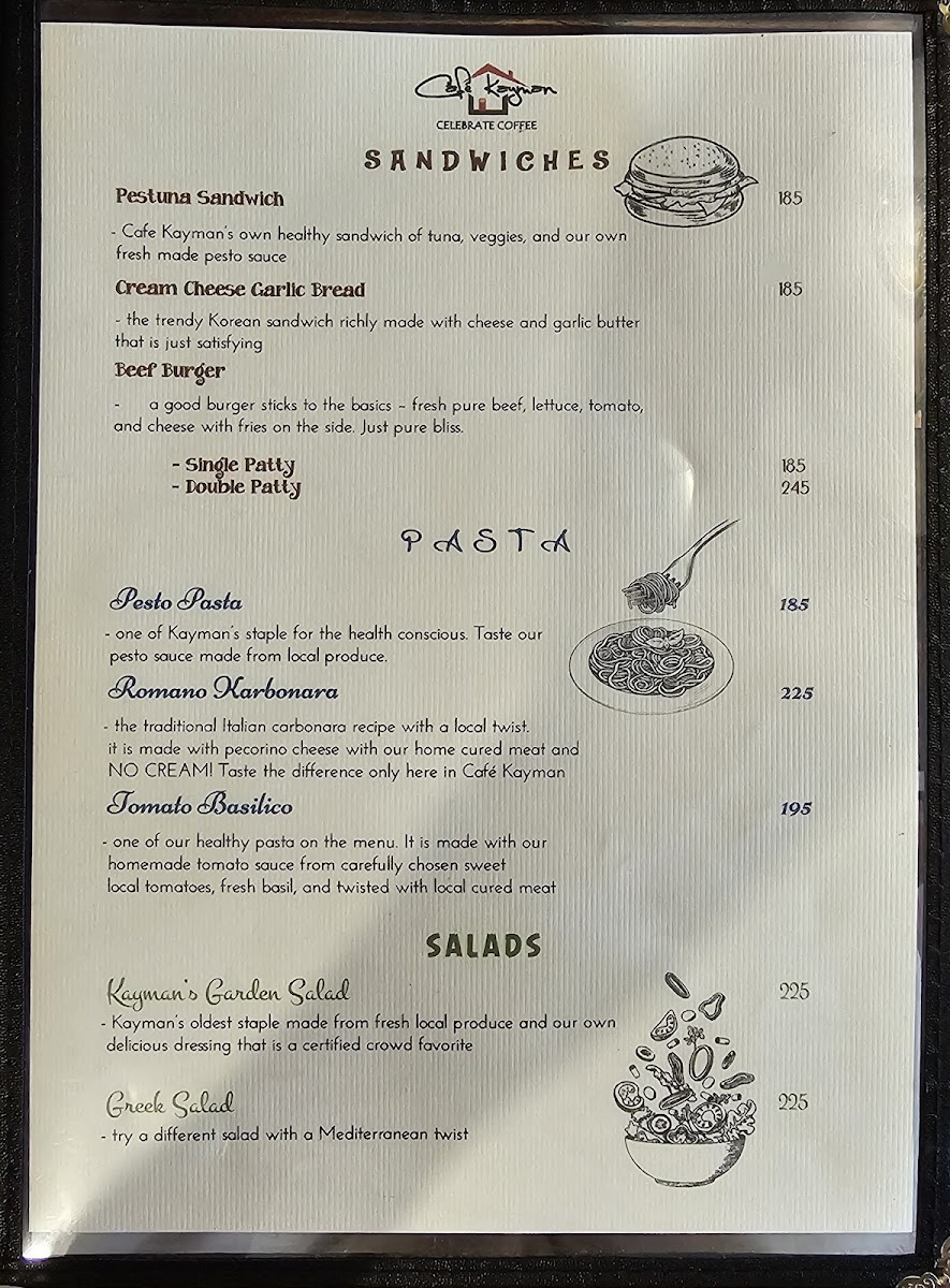 Cafe Kayman Photo Menu 8