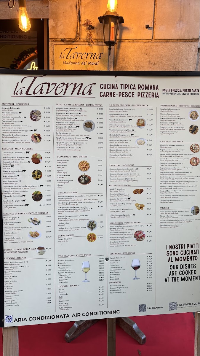 La Taverna Madonna Dei Monti 16 Photo Menu 4