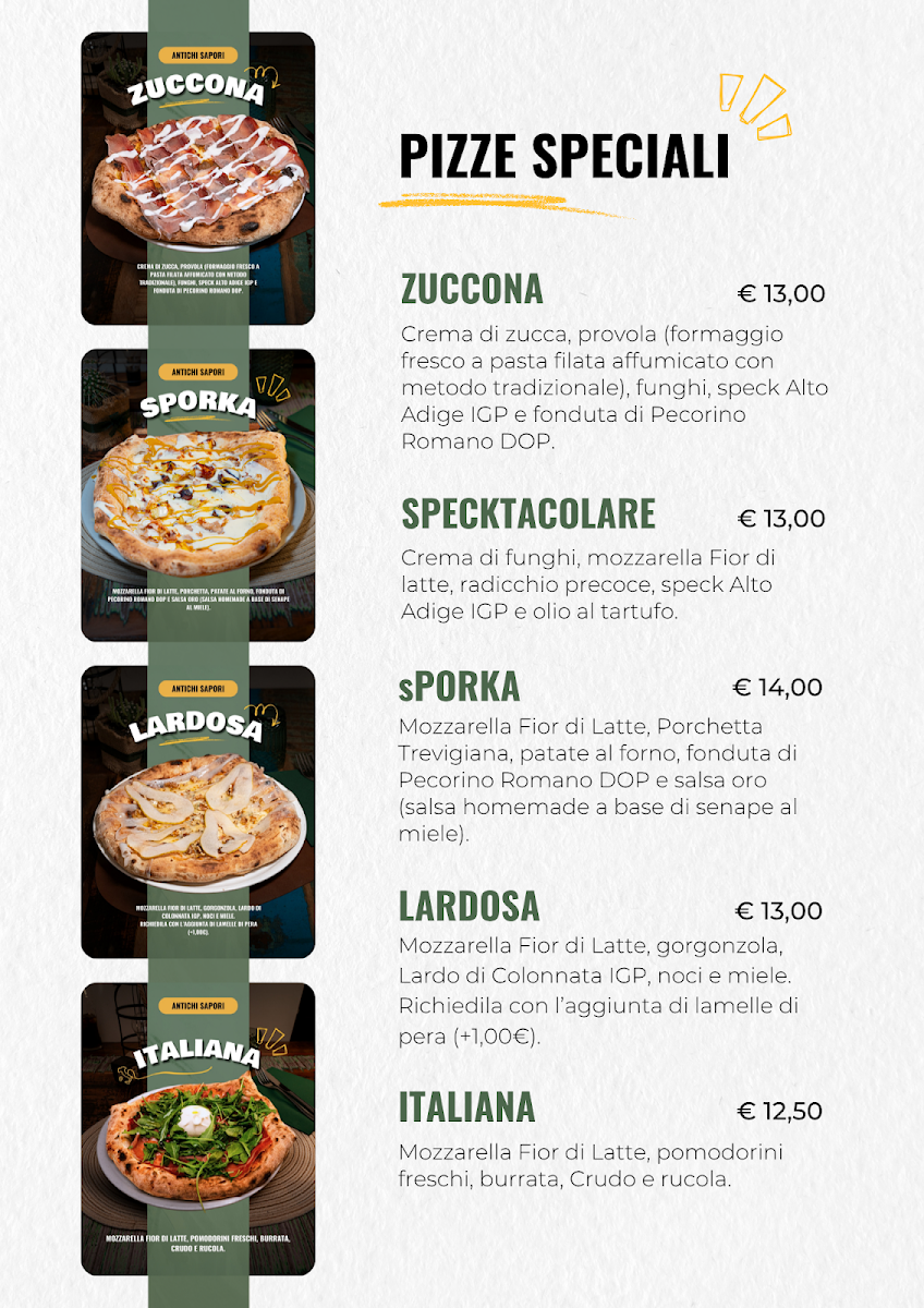 Antichi Sapori Dolo Photo Menu 2