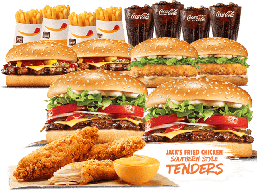 Hungry Jack's Burgers Sylvania Photo Menu 2