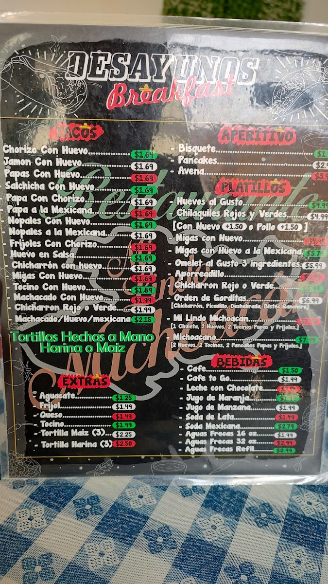 Restaurante Mi lindo Michoacan Photo Menu 10