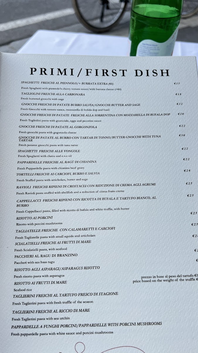 Mozza & bollicine Firenze Photo Menu 4