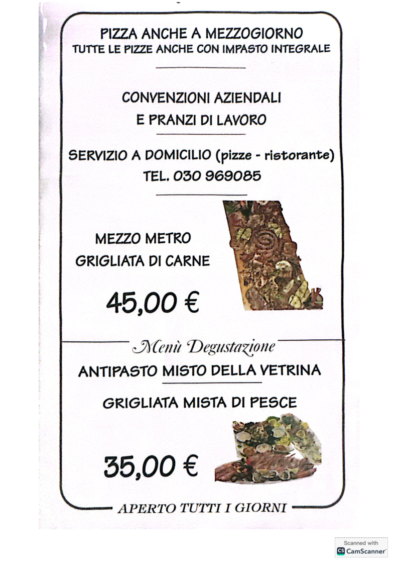 LO SPIGOLO RISTORANTE PIZZERIA Photo Menu 10