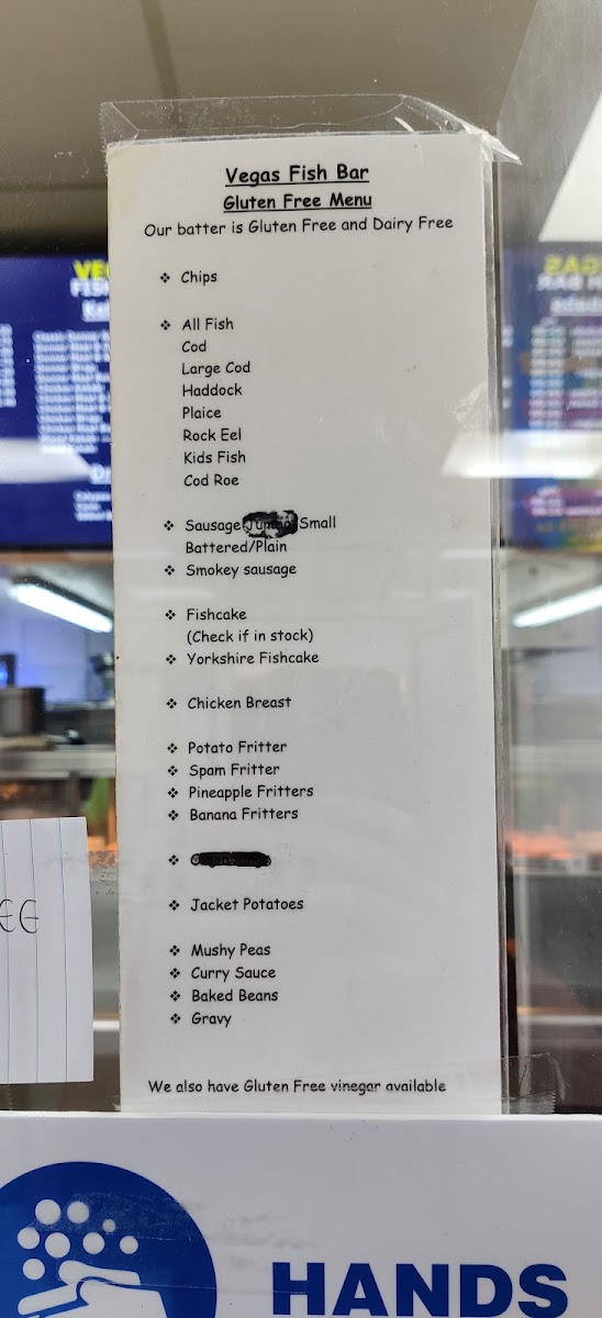 South Beach Vegas Fish Bar Photo Menu 7