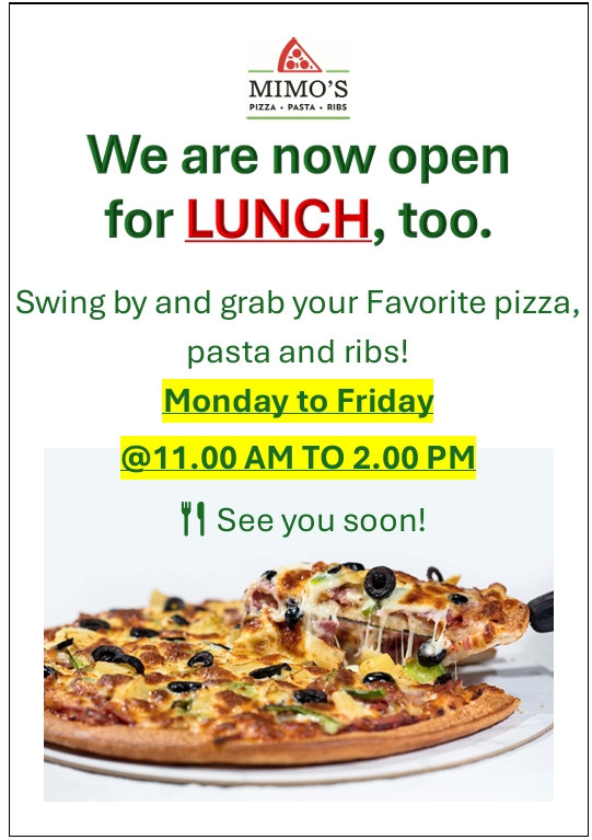 Mimos Pizza Photo Menu 4