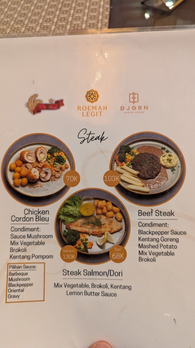 Roemah Legit Photo Menu 1