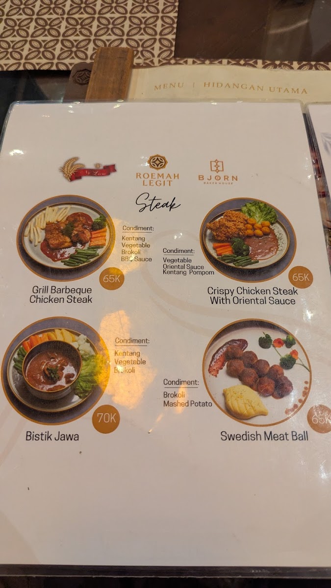 Roemah Legit Photo Menu 5
