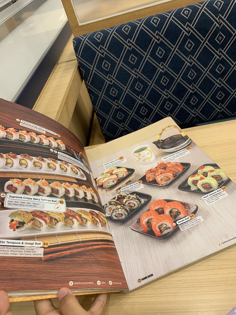 Genki Sushi ICON BALI Photo Menu 10