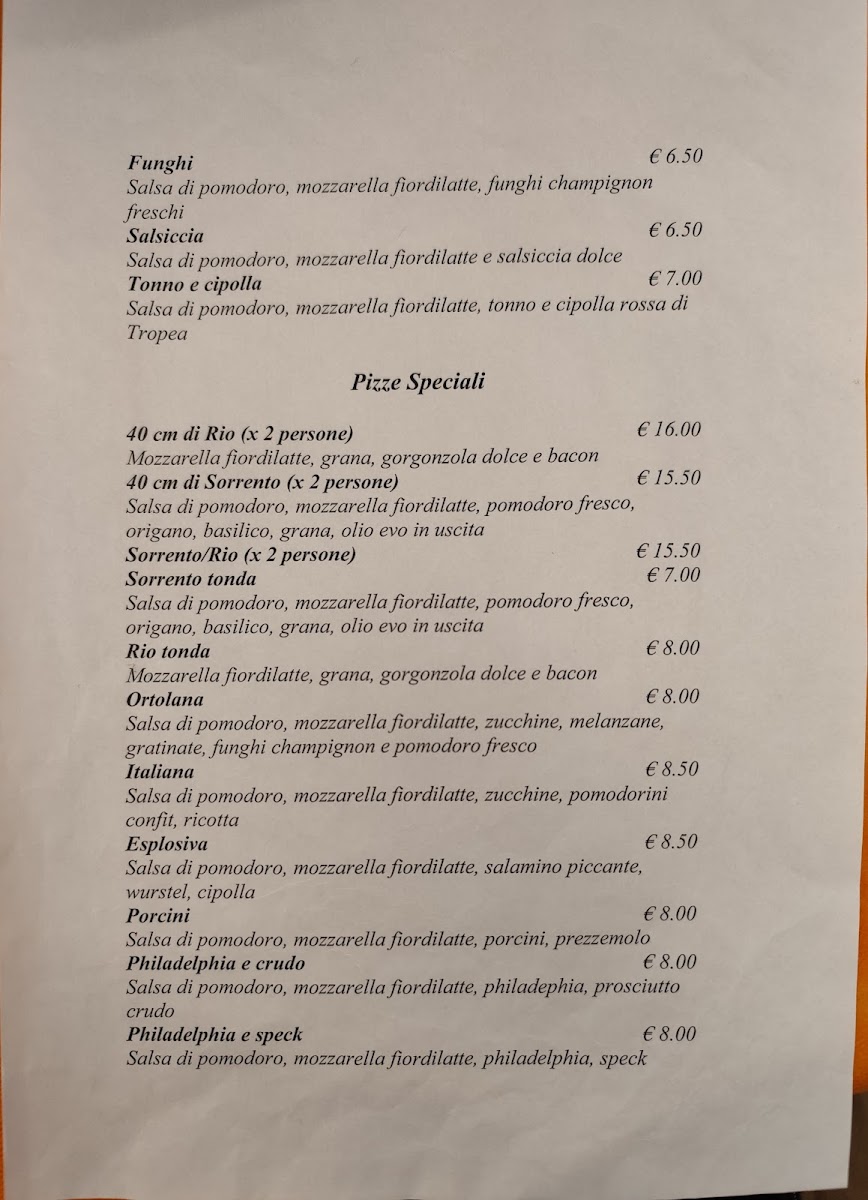 Pizzeria Vecchia Lira San Massimo Photo Menu 4