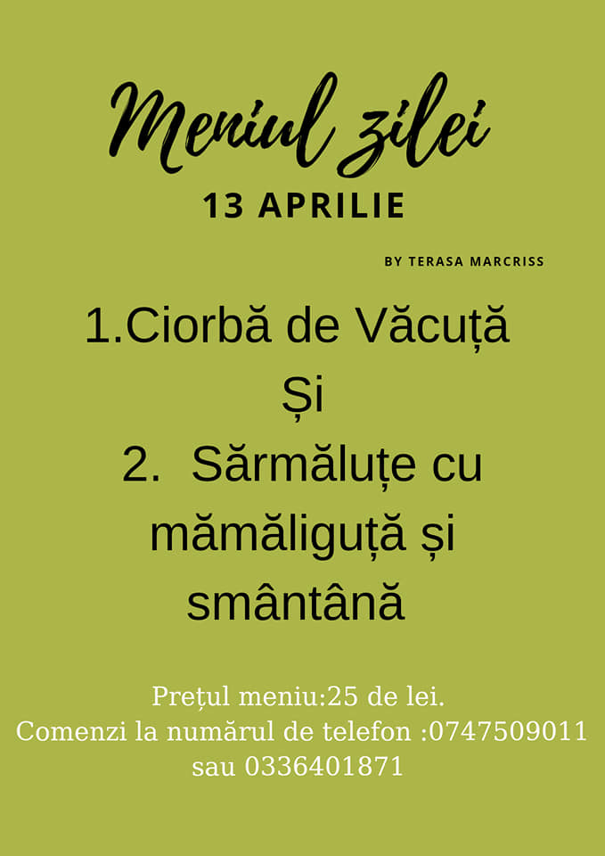 Terasa MarCriss Photo Menu 3