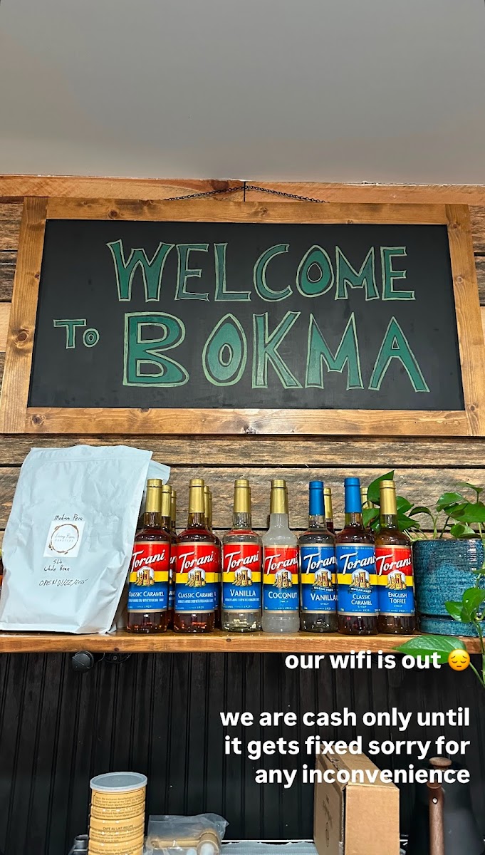 Bokma Coffee Company Photo Menu 5