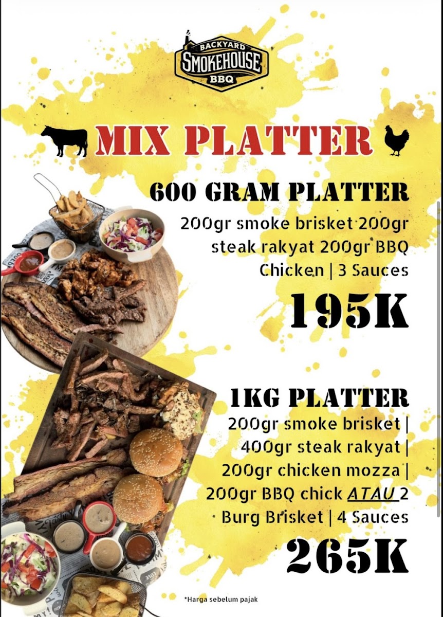 SmokeHouse Bekasi, BBQ & STEAK Photo Menu 3