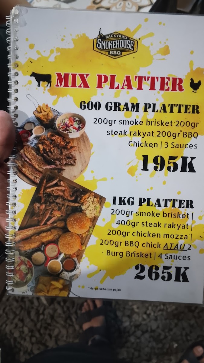 SmokeHouse Bekasi, BBQ & STEAK Photo Menu 5