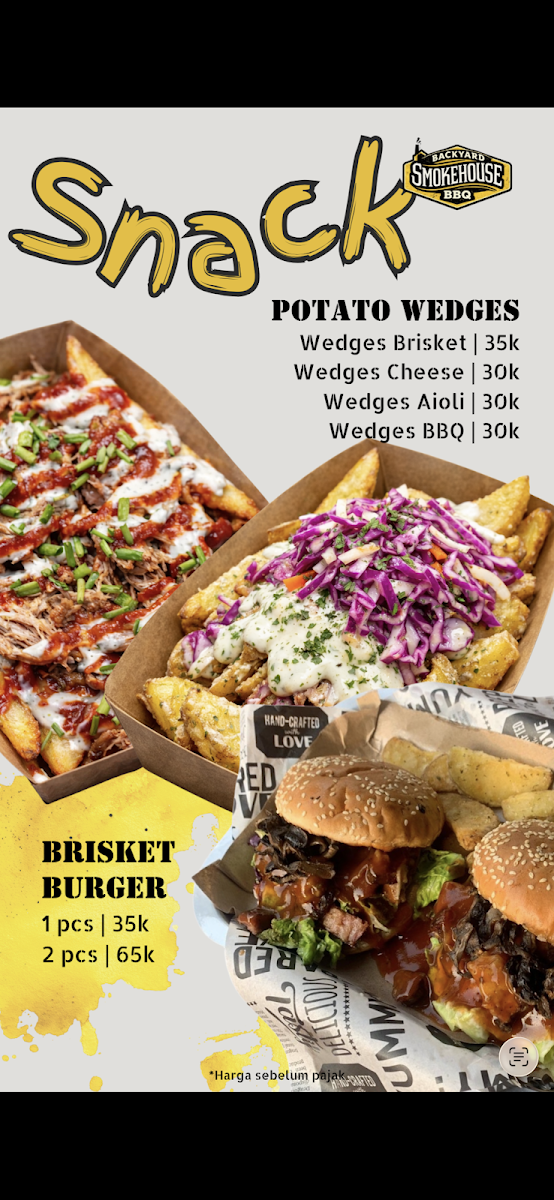 SmokeHouse Bekasi, BBQ & STEAK Photo Menu 6