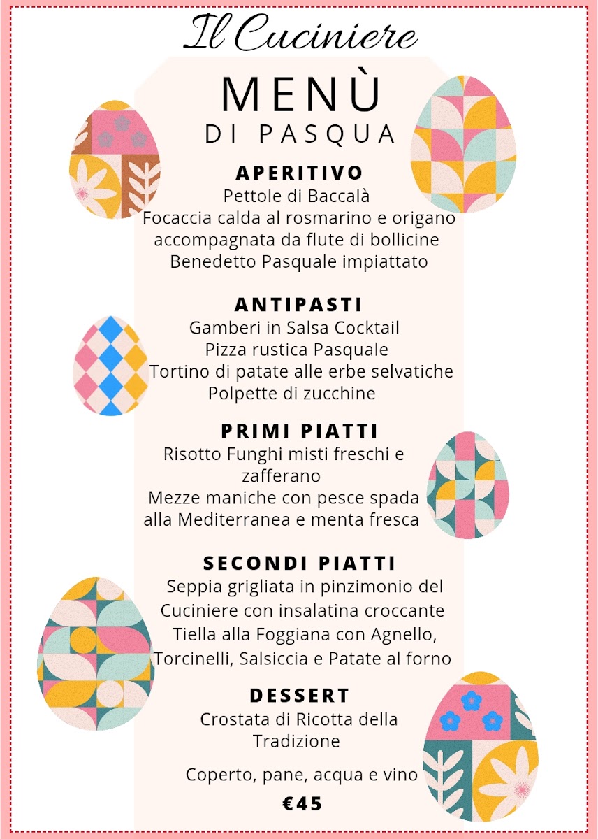 Ristorante 'Il Cuciniere' Photo Menu 2
