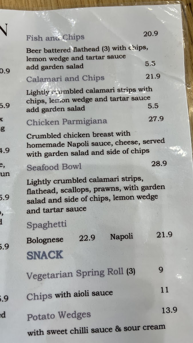 Velvet Bean Epping Photo Menu 8