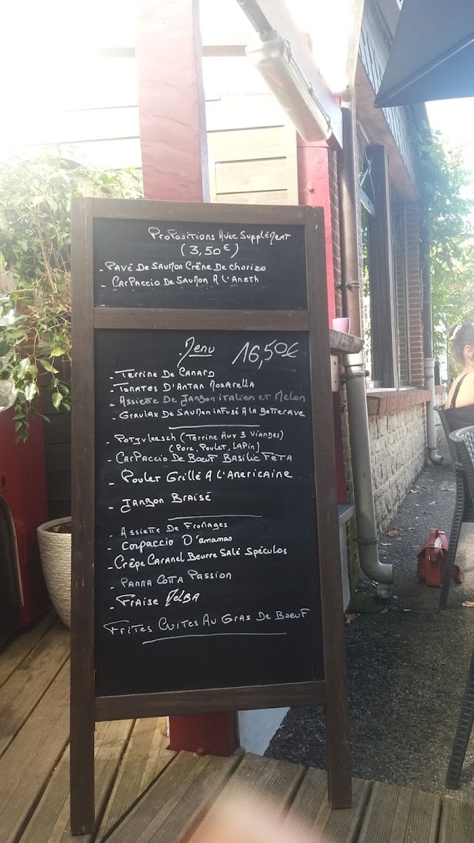 La petite flamme Photo Menu 3
