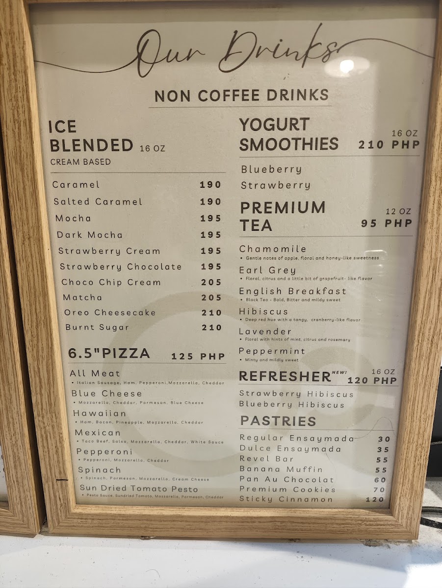 Over Coffee Photo Menu 3