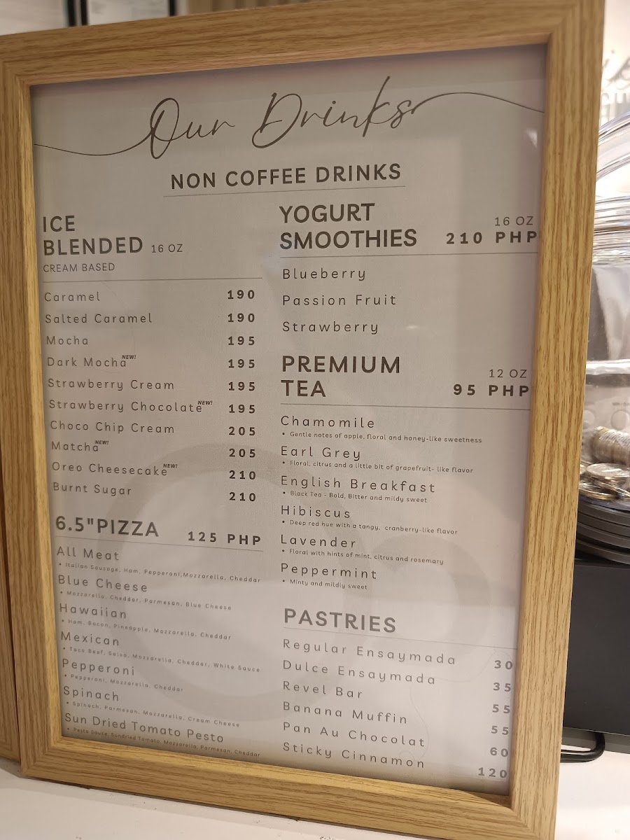 Over Coffee Photo Menu 9