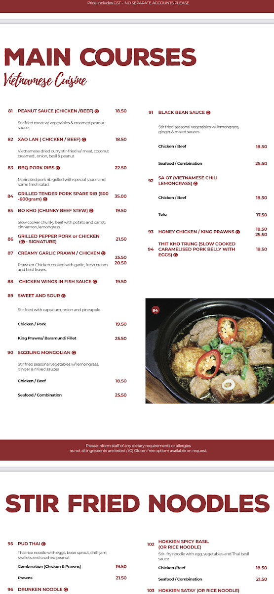 Hoa Tam Photo Menu 8