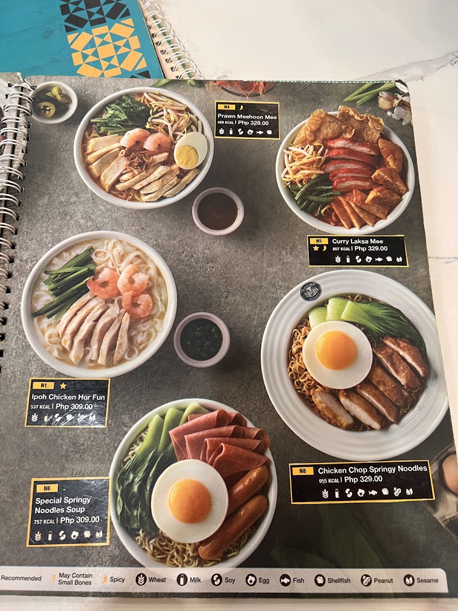 OldTown White Coffee - SM City Grand Central Photo Menu 10