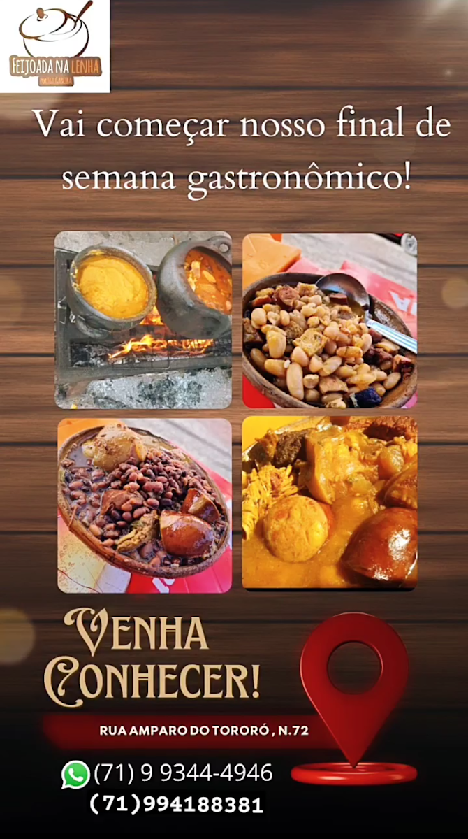 Feijoada na lenha por Igo Gabeira Photo Menu 5