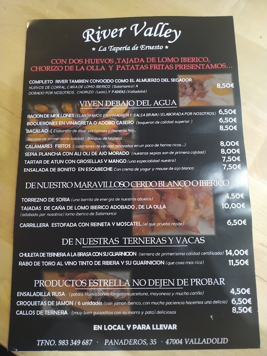 Restaurante River Valley Photo Menu 2