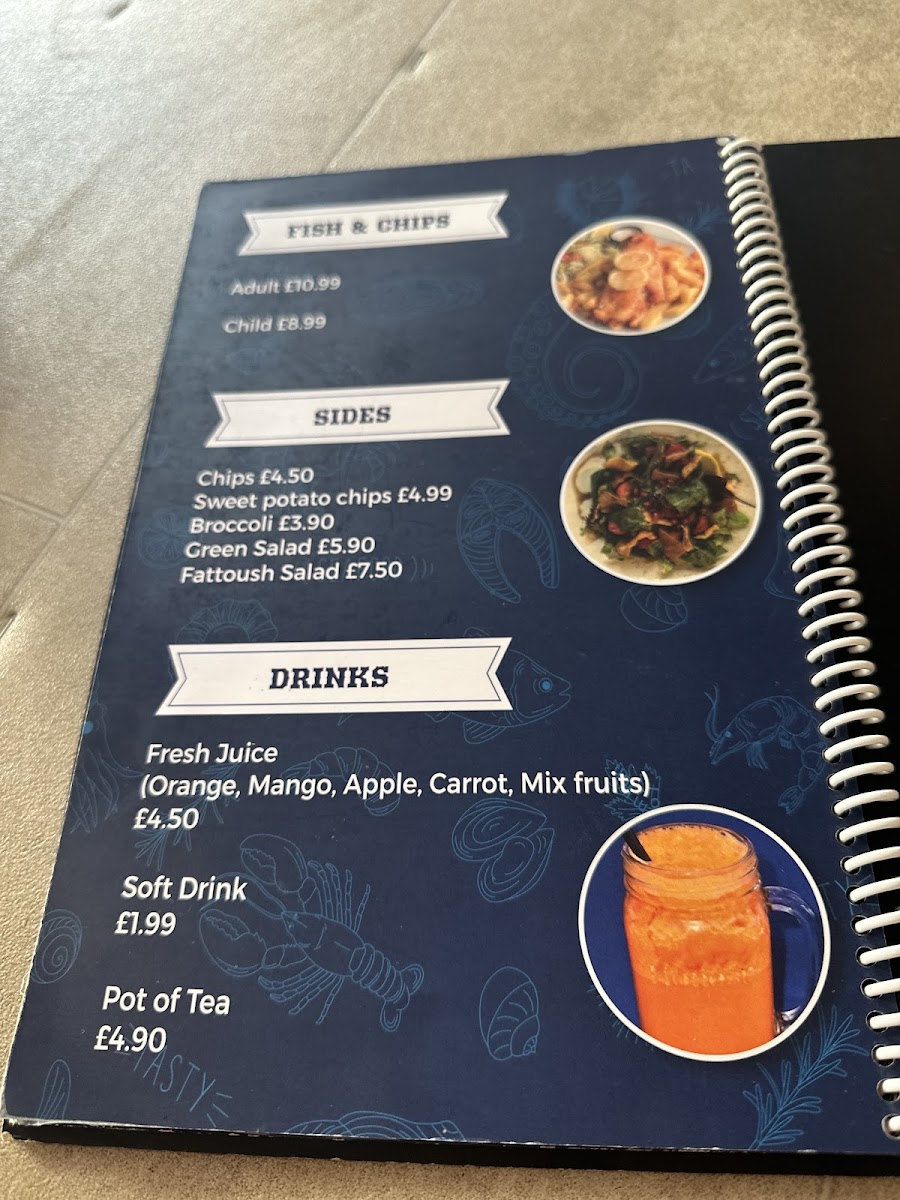 Faris Fishmonger Photo Menu 4
