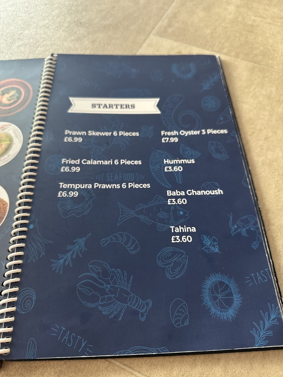 Faris Fishmonger Photo Menu 5