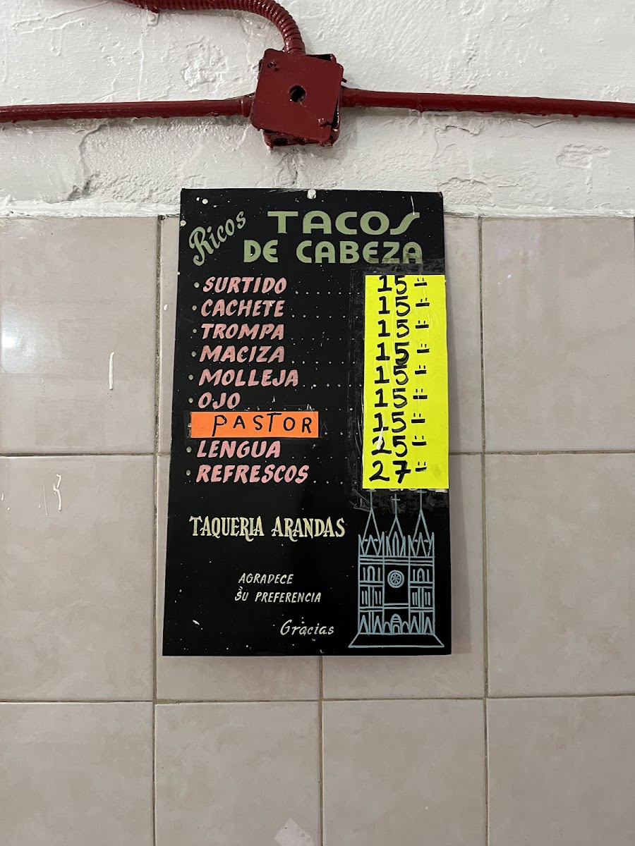Taquería Arandas desde 1983 Photo Menu 4