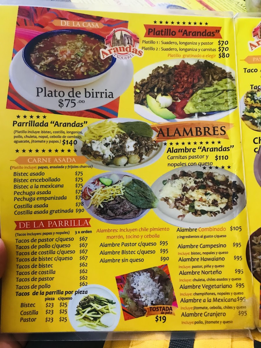 Taquería Arandas desde 1983 Photo Menu 7