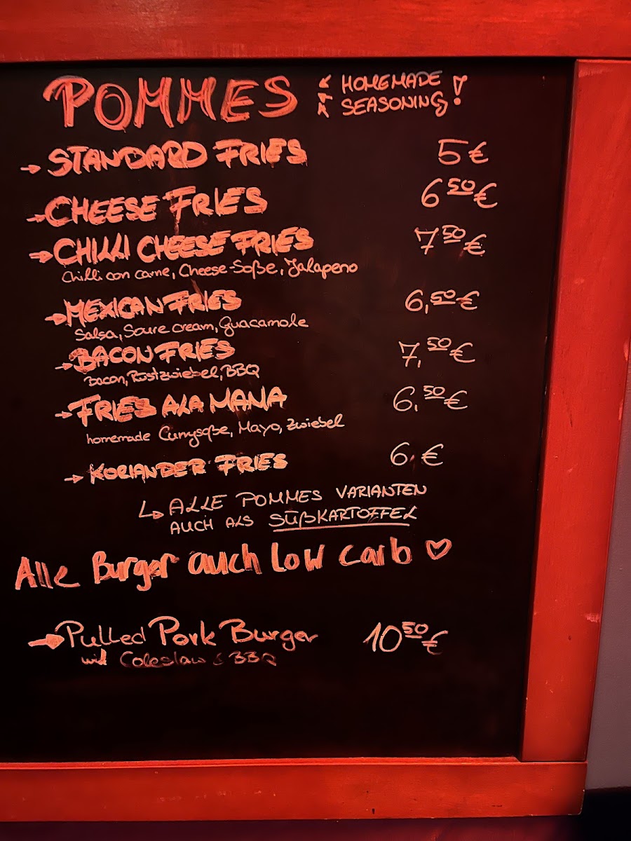 Restaurant Mama's Streetfood Bar Photo Menu 3