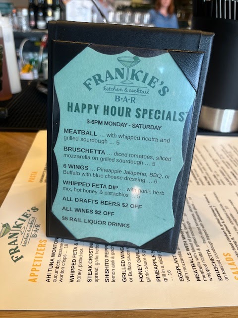 Frankie's Kitchen & Cocktail Bar Photo Menu 8