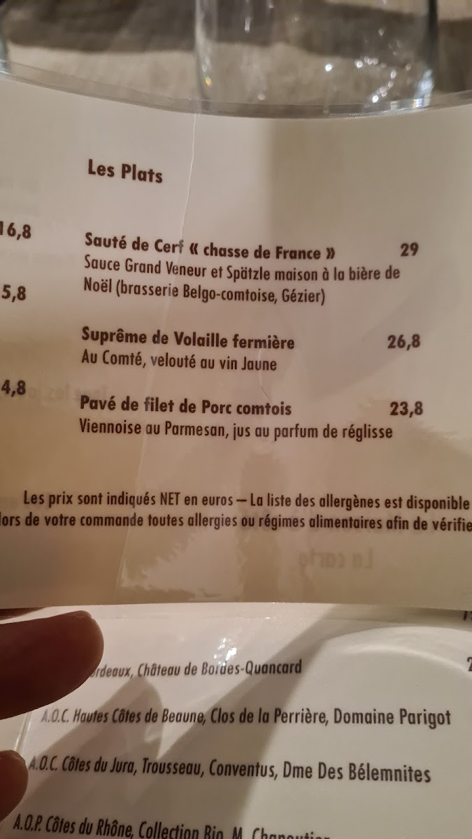 La Maison d'à côté Photo Menu 7