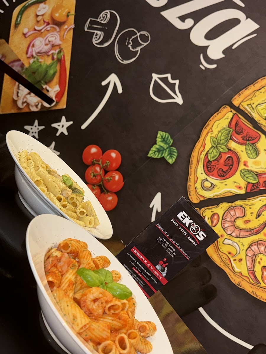 Eko‘s Pizza Pasta Burger Photo Menu 2