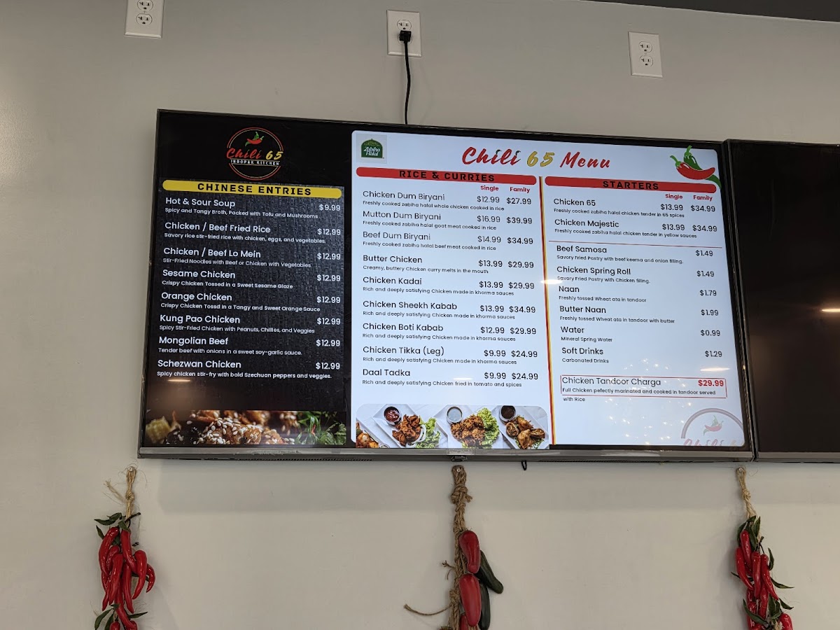 Chili 65 Photo Menu 3