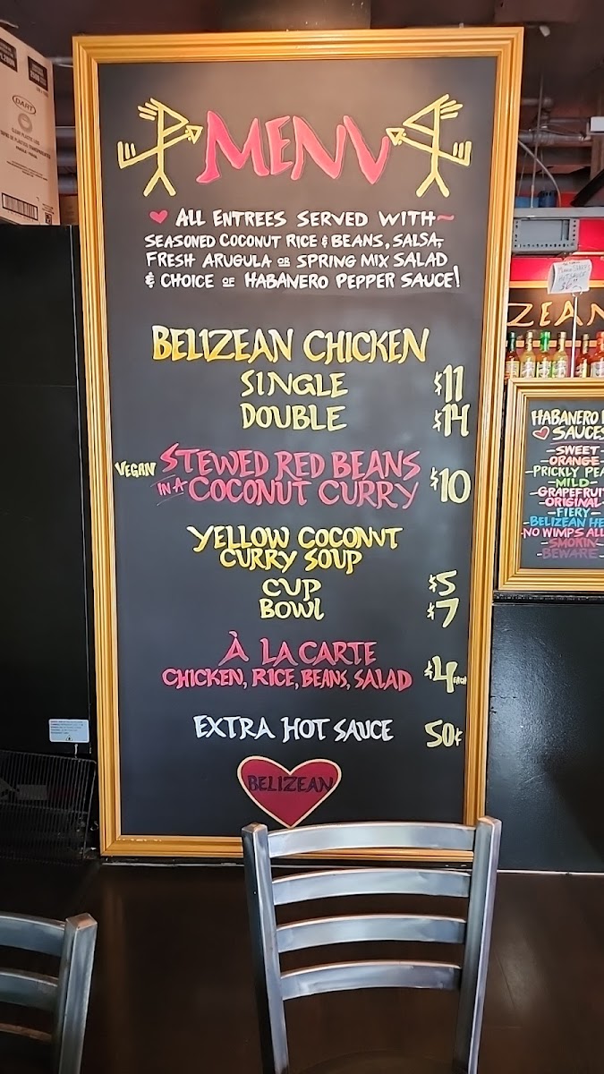 Love Belizean Photo Menu 7