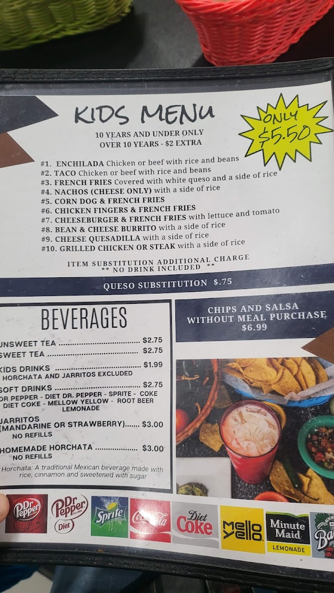 Ortega's Mexican Grill Photo Menu 10