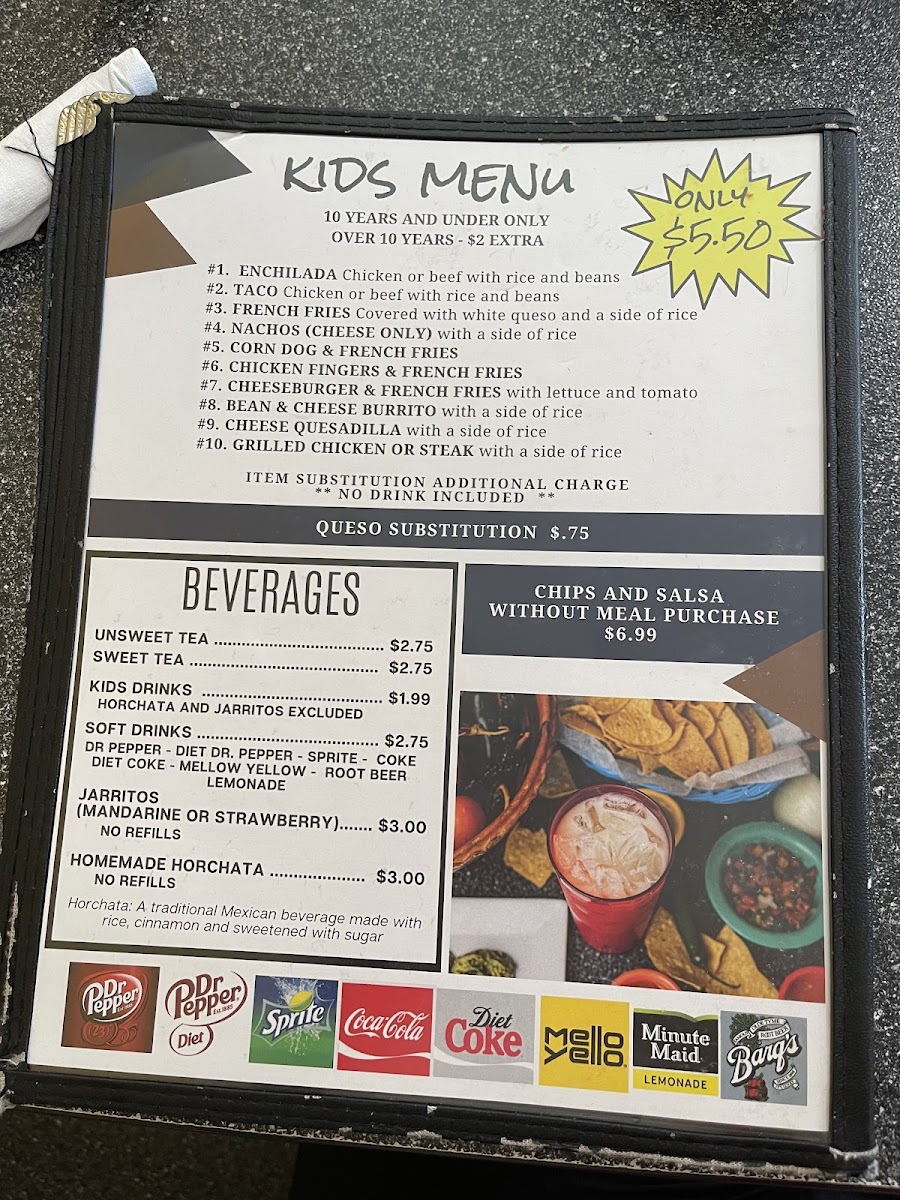 Ortega's Mexican Grill Photo Menu 6