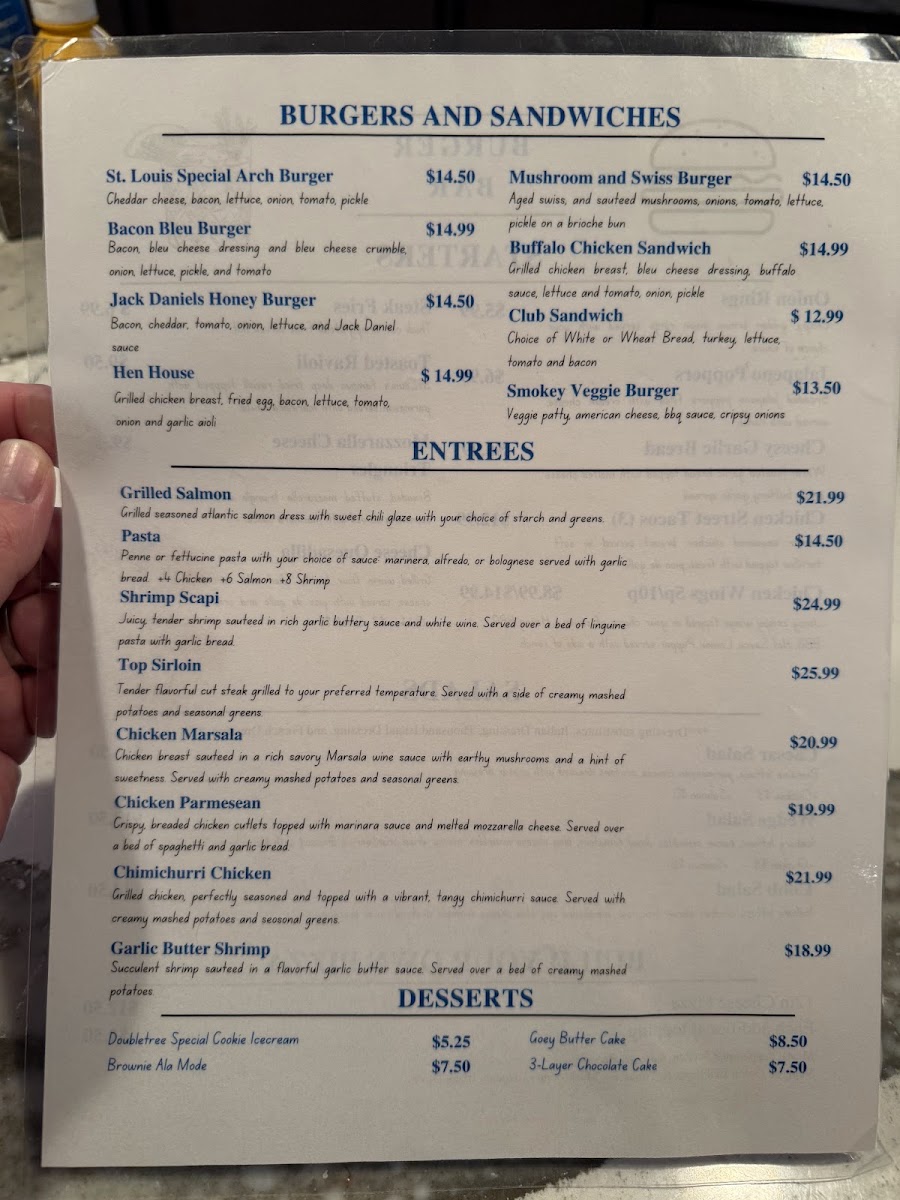 Underground Burger Bar Photo Menu 3