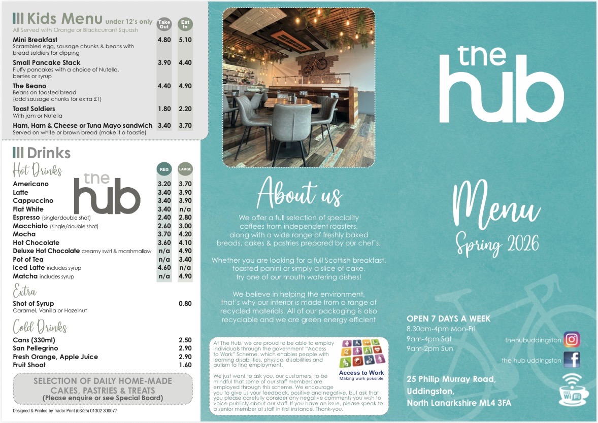 The Hub Photo Menu 4