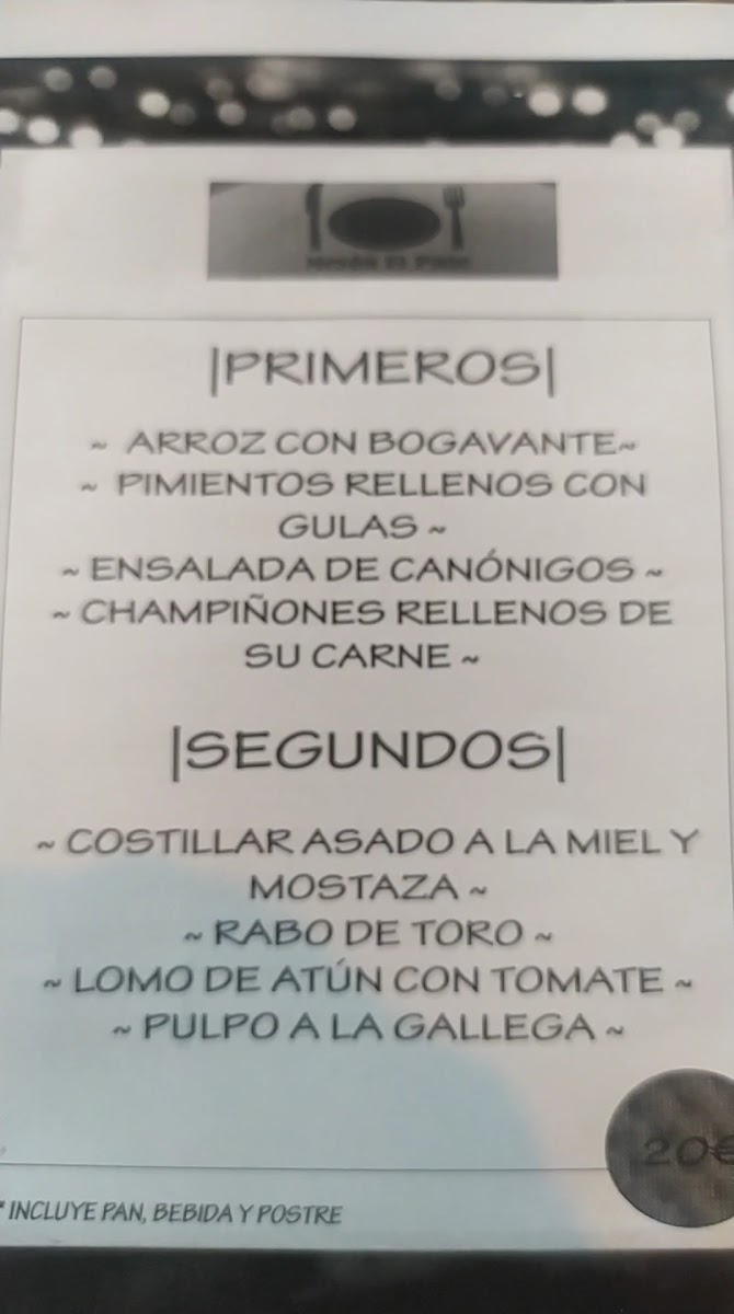 Meson El Pase Photo Menu 2