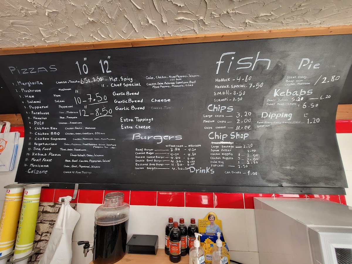 Lead Lane Fisheries Photo Menu 2