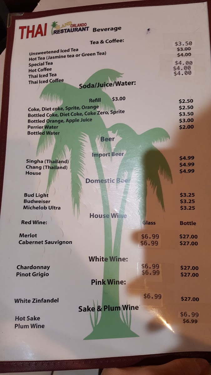 Thai Island Orlando Photo Menu 3