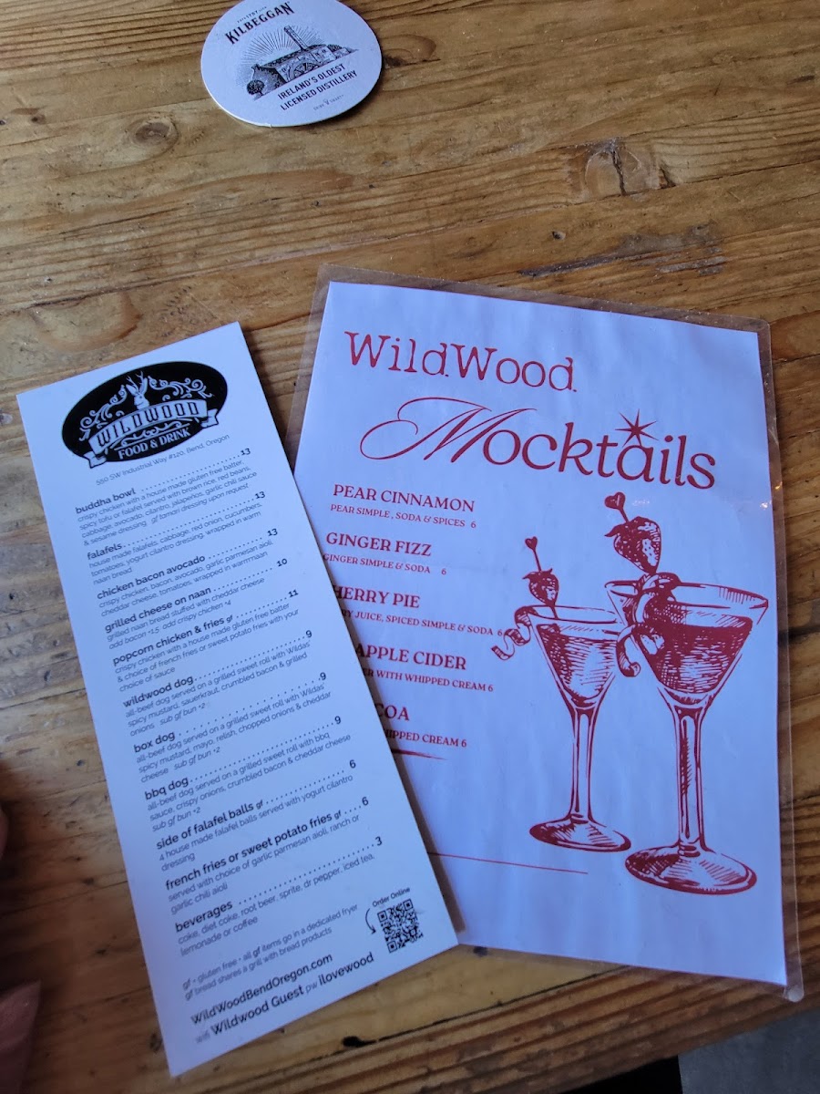 Wildwood Photo Menu 9