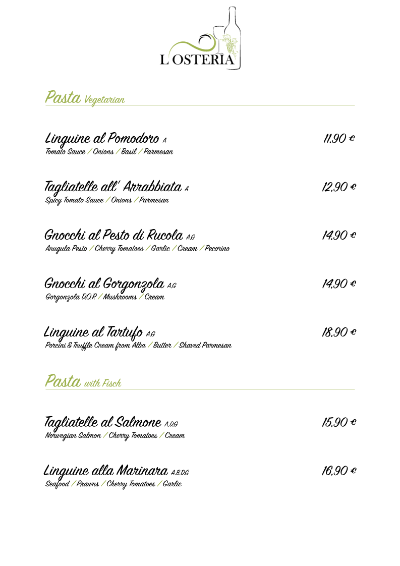 l´Osteria Photo Menu 7