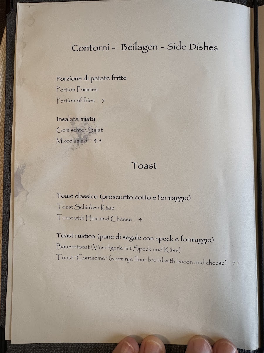 Ristorante Laurin Carezza Photo Menu 10