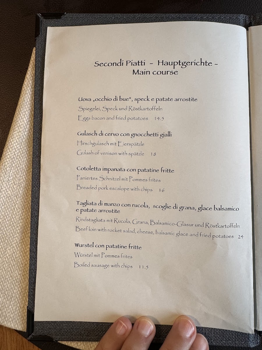 Ristorante Laurin Carezza Photo Menu 8